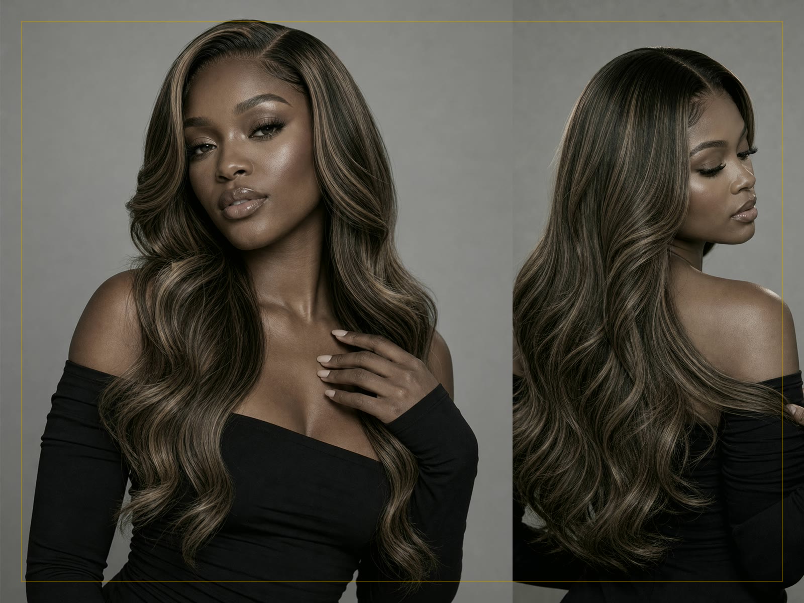 Editorial Vocluxe HD lace closure and frontal collection