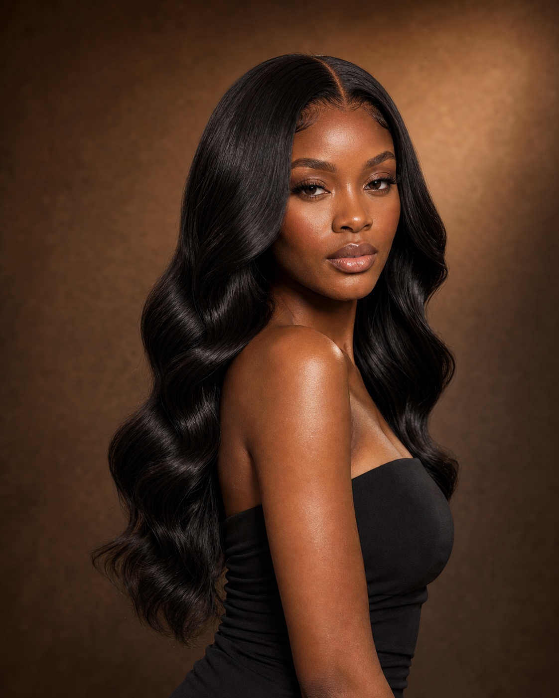 The Serena Wave luxury wig